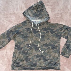 Camo Pullover Hoodie